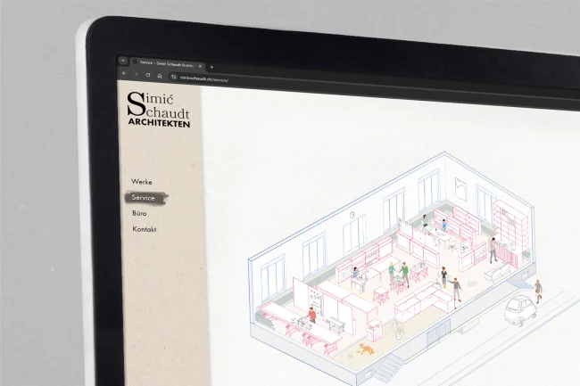 Erklärgrafik für Dienstleistungen