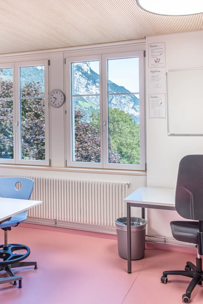 Schulhaus Stegmatt Erstfeld – Simic Schaudt Architekten AG VI