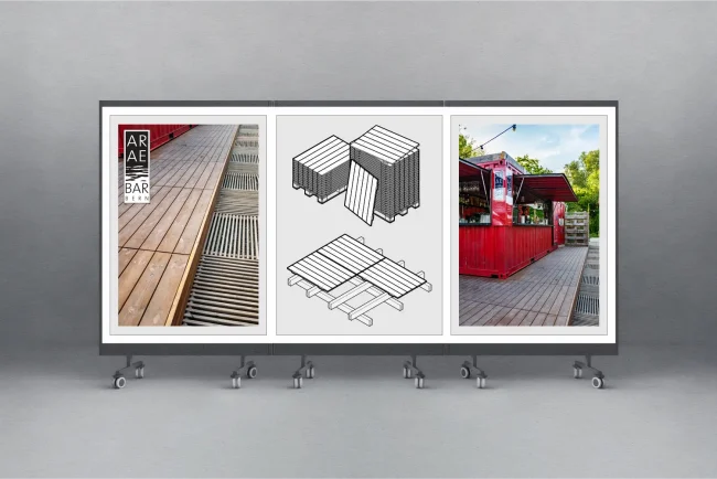 AAREBAR BERN – Modulares Terrassensystem